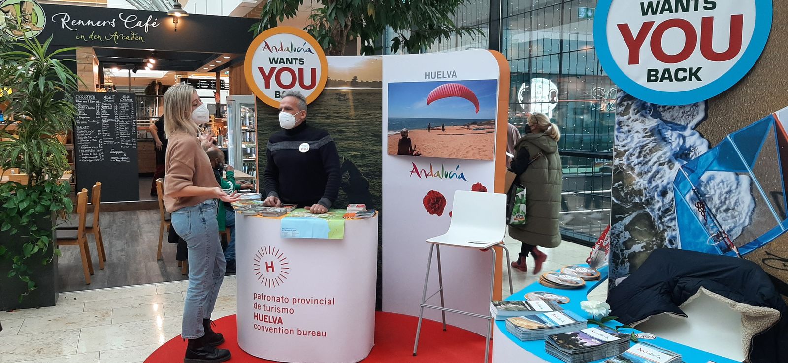 El Patronato Provincial de Turismo de Huelva en Múnich.