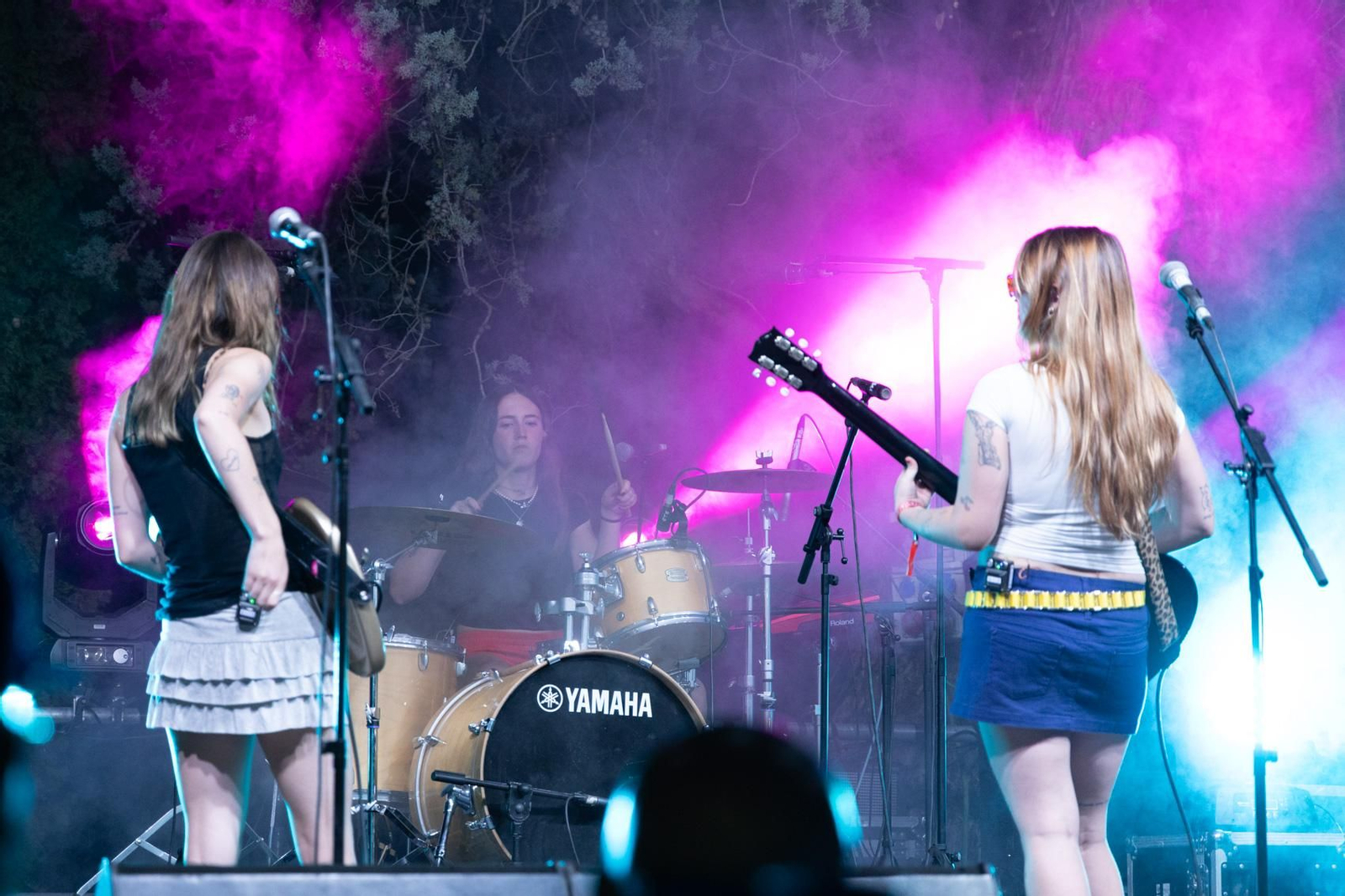 Así disfrutó el público en el festival Vértigo de Martos