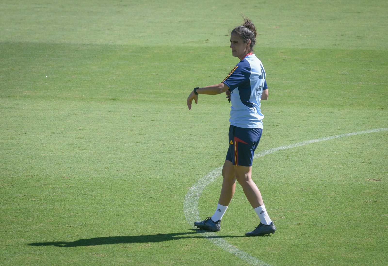 El entrenamiento de la Selección Española Femenina, en imágenes