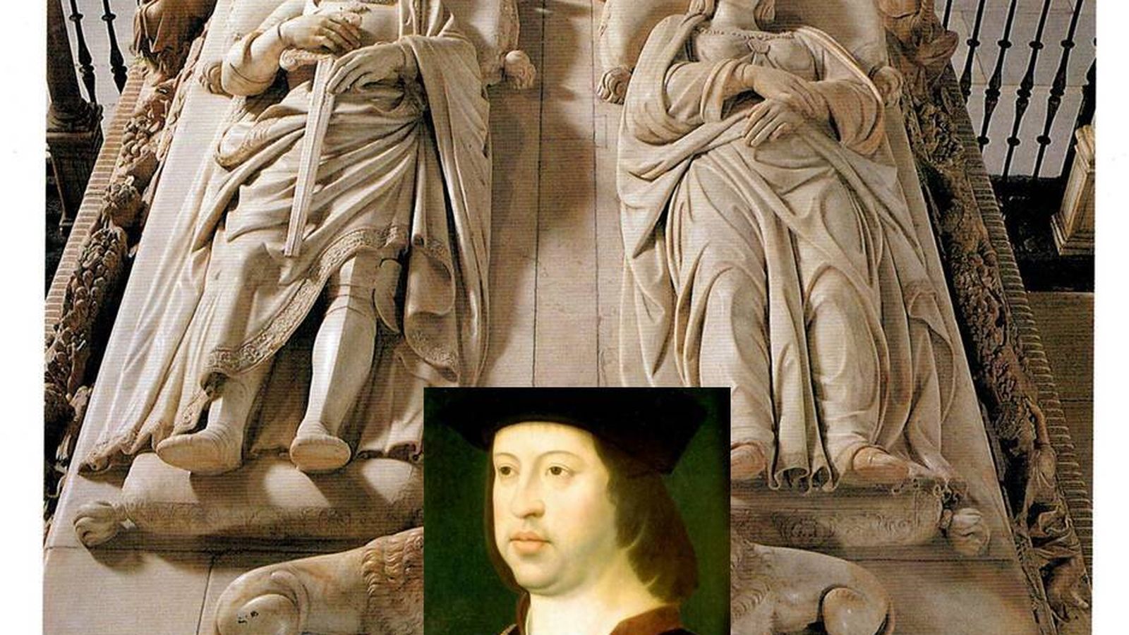 Fernando y Mausoleo de los Reyes Católicos. Capilla Real de Granada