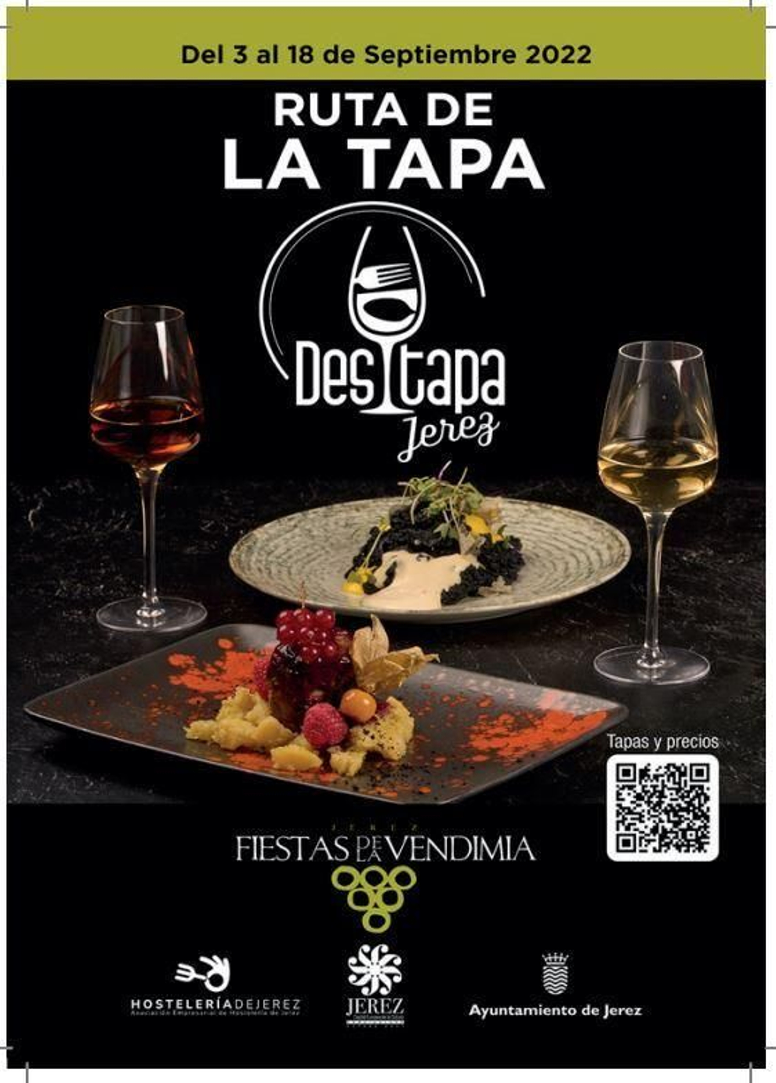 Ruta de la Tapa 'DesTapa Jerez': establecimientos, tapas maridadas y precios
