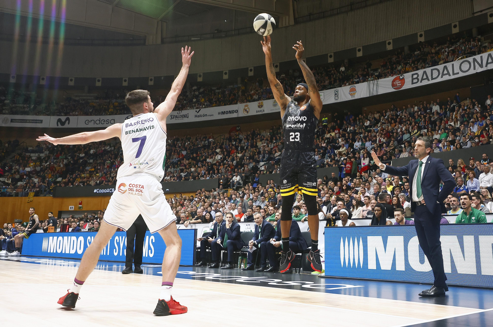 El Lenovo Tenerife-Unicaja, en fotos