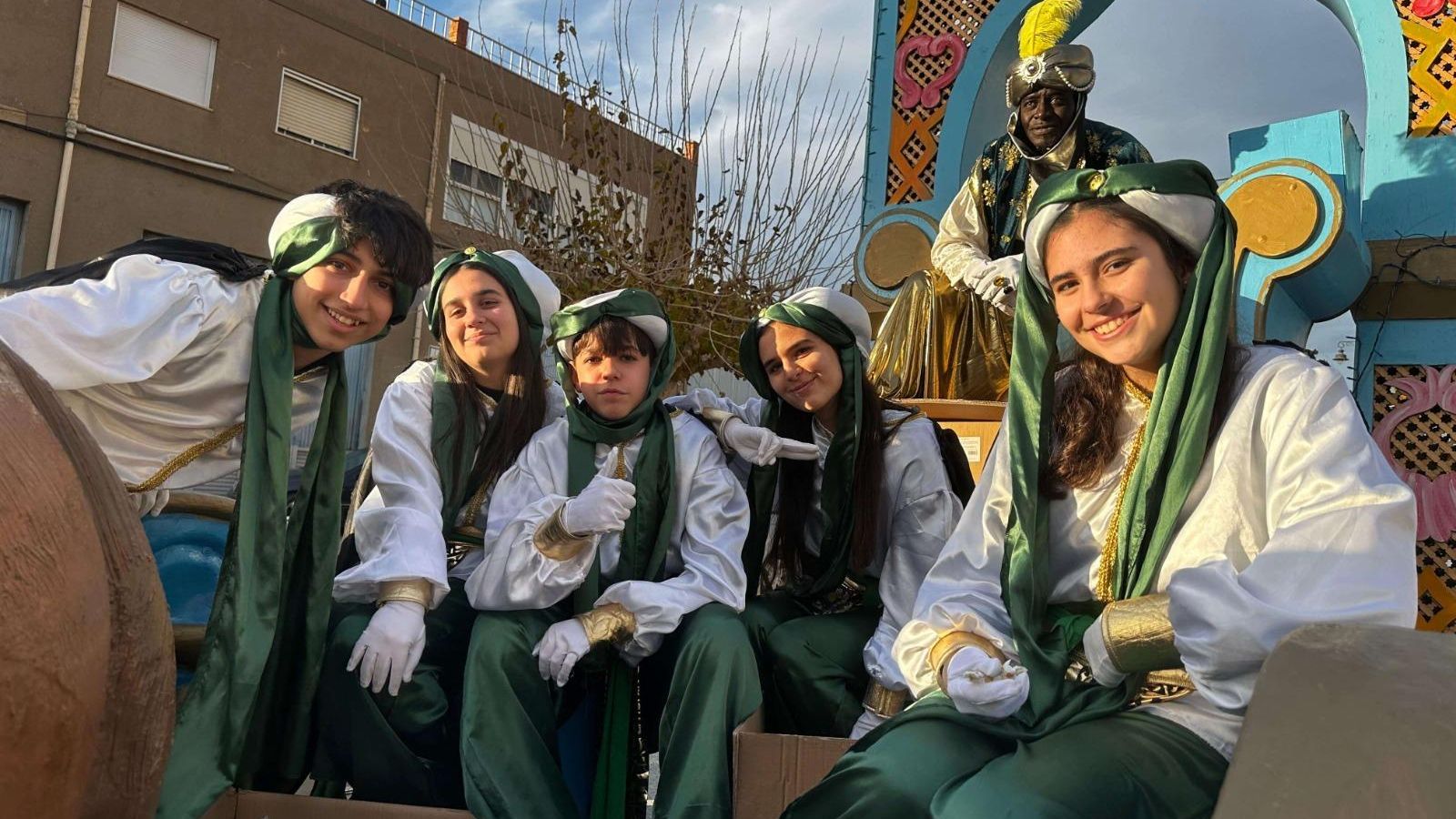 El Rey Baltasar en Tabernas.