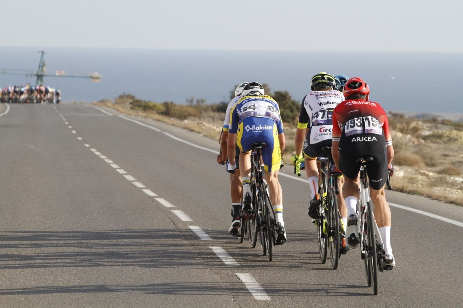 Algunos de los mejores ciclistas mundiales estarán oño atro más en Almería