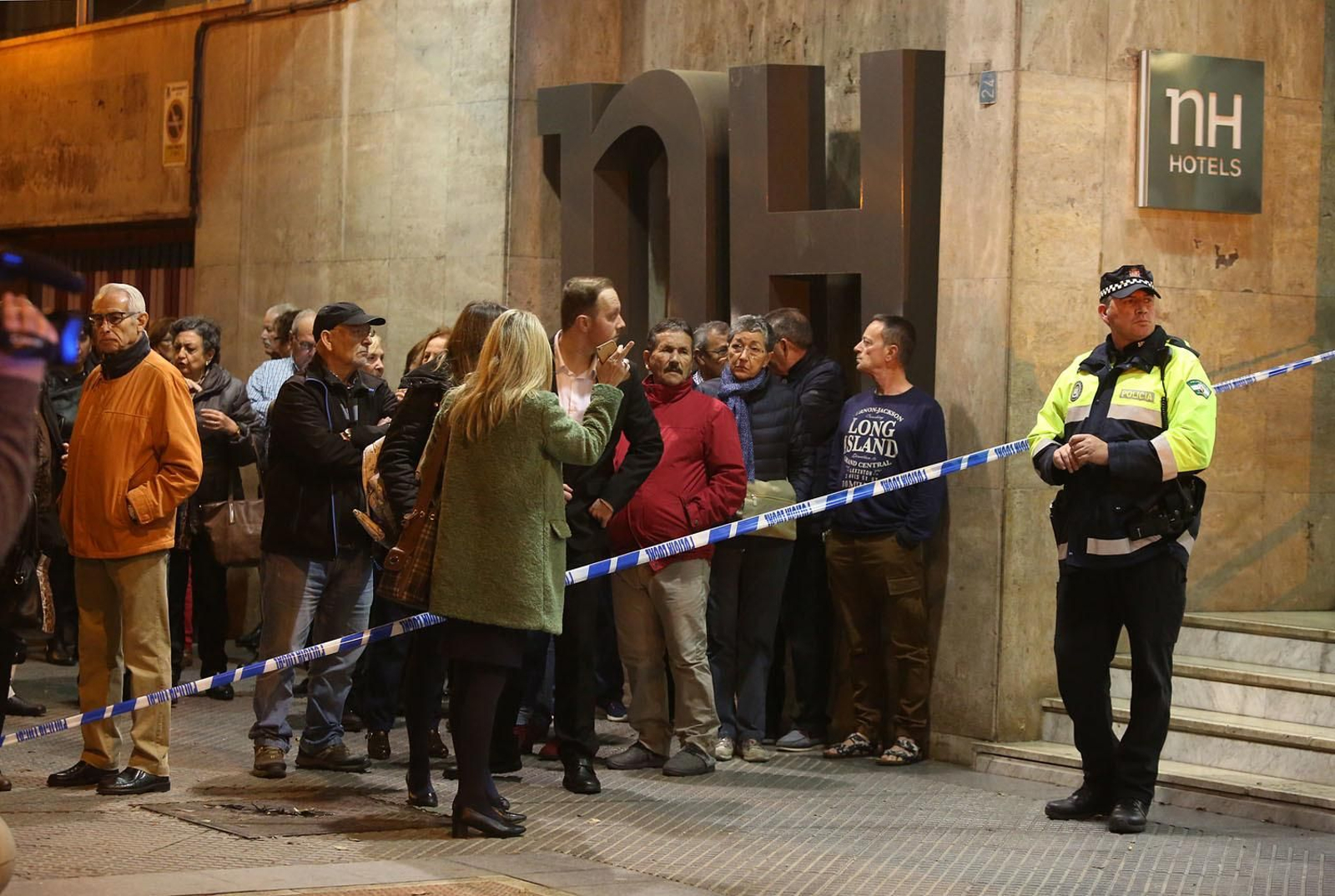 Incendio en el Hotel NH Luz en imágenes