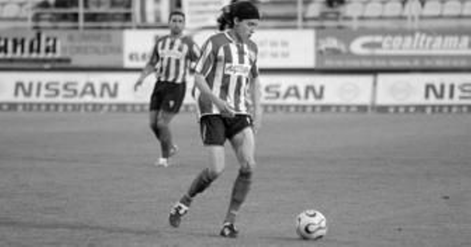 Javi Chico en su anterior etapa como jugador del Algeciras.