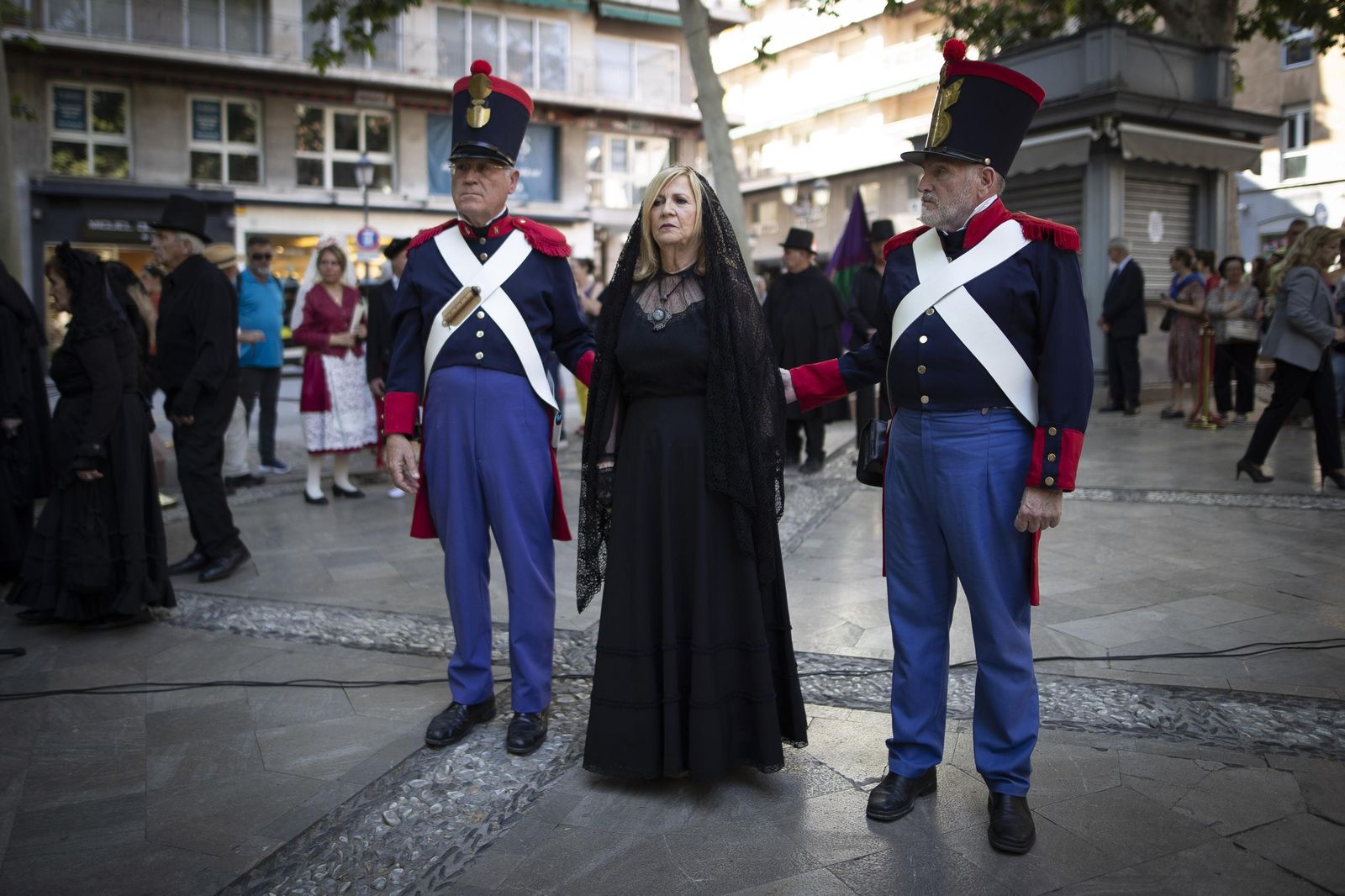 Las mejores imágenes de la tradicional proecesión en honor a Mariana Pineda en Granada