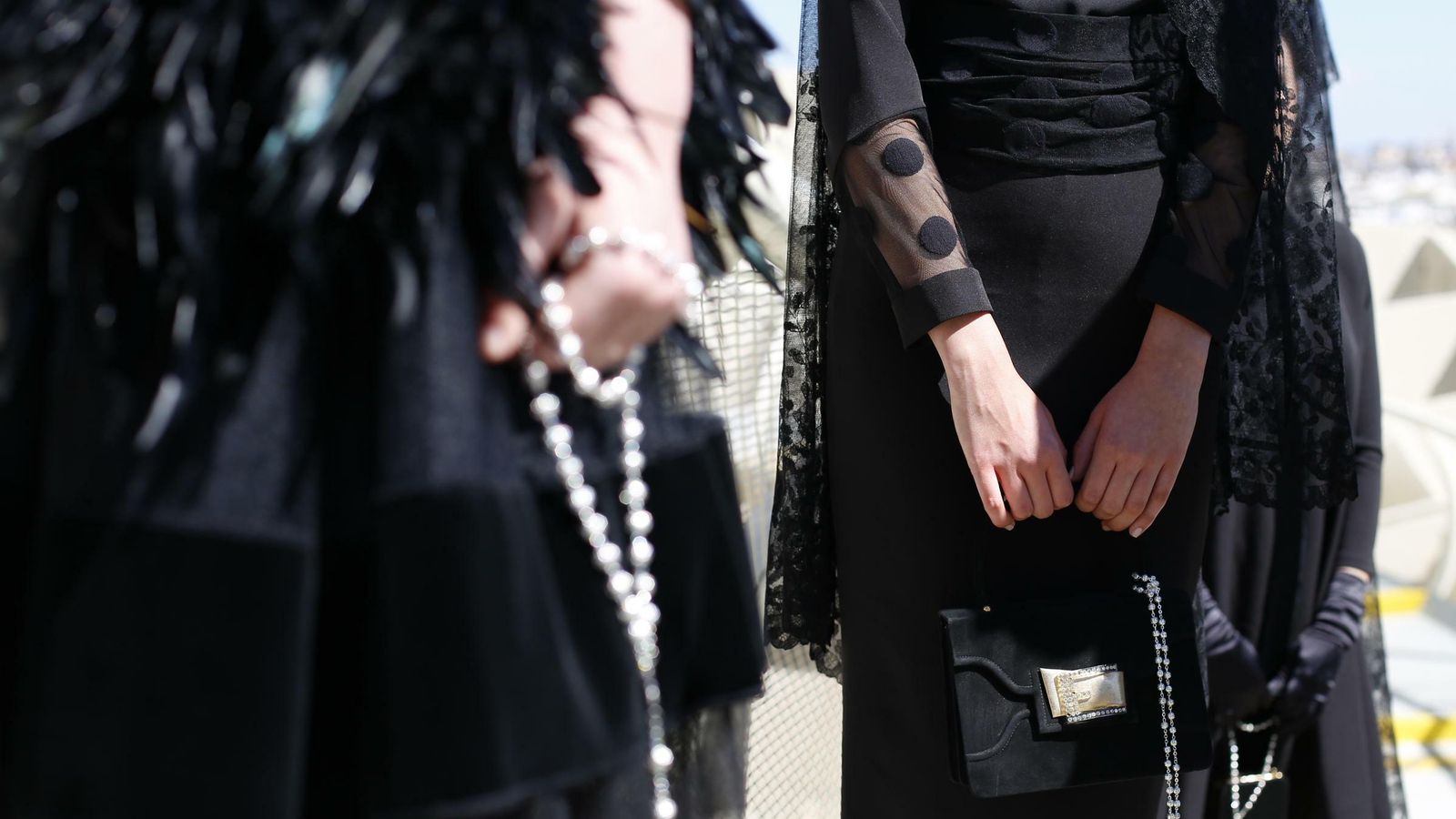 Desfile de mantillas de Qlamenco.