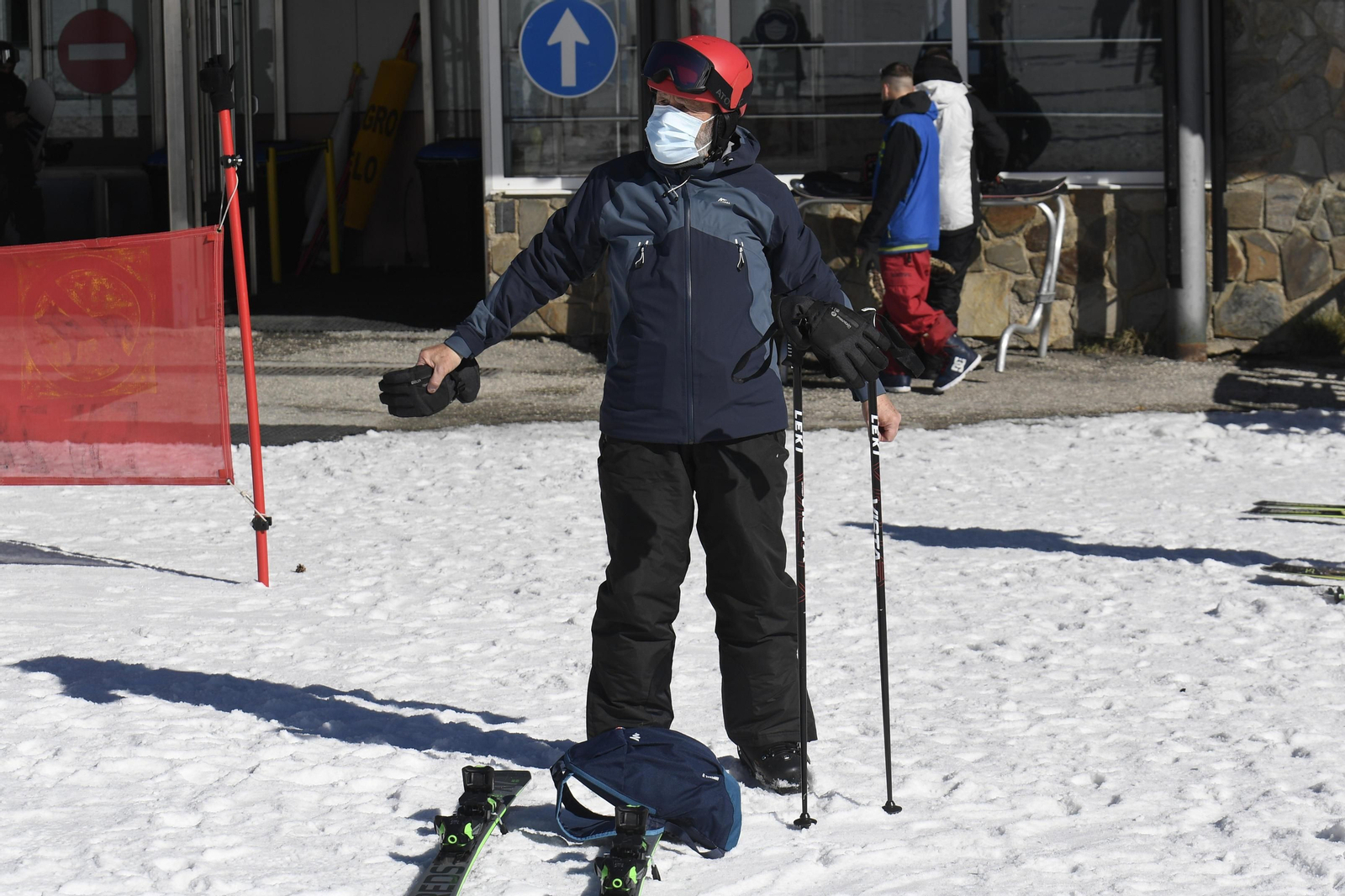 Fotos del último día de esquí en Sierra Nevada