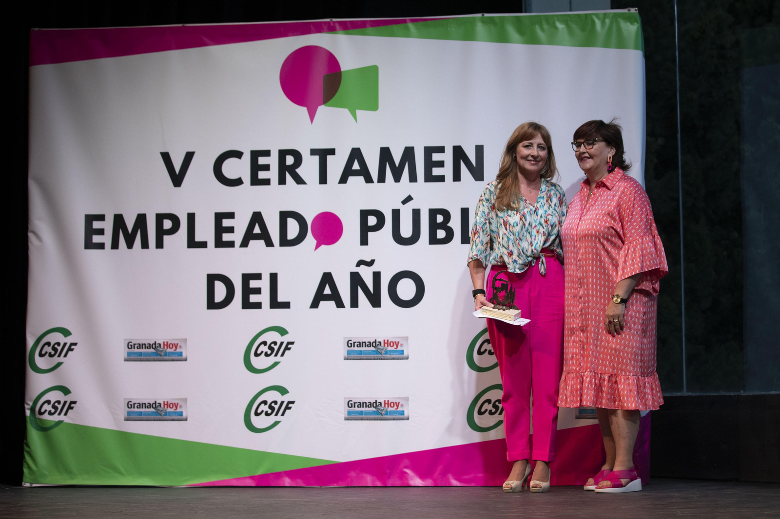 El V Certamen del Empleado Público del año en Granada, en imágenes