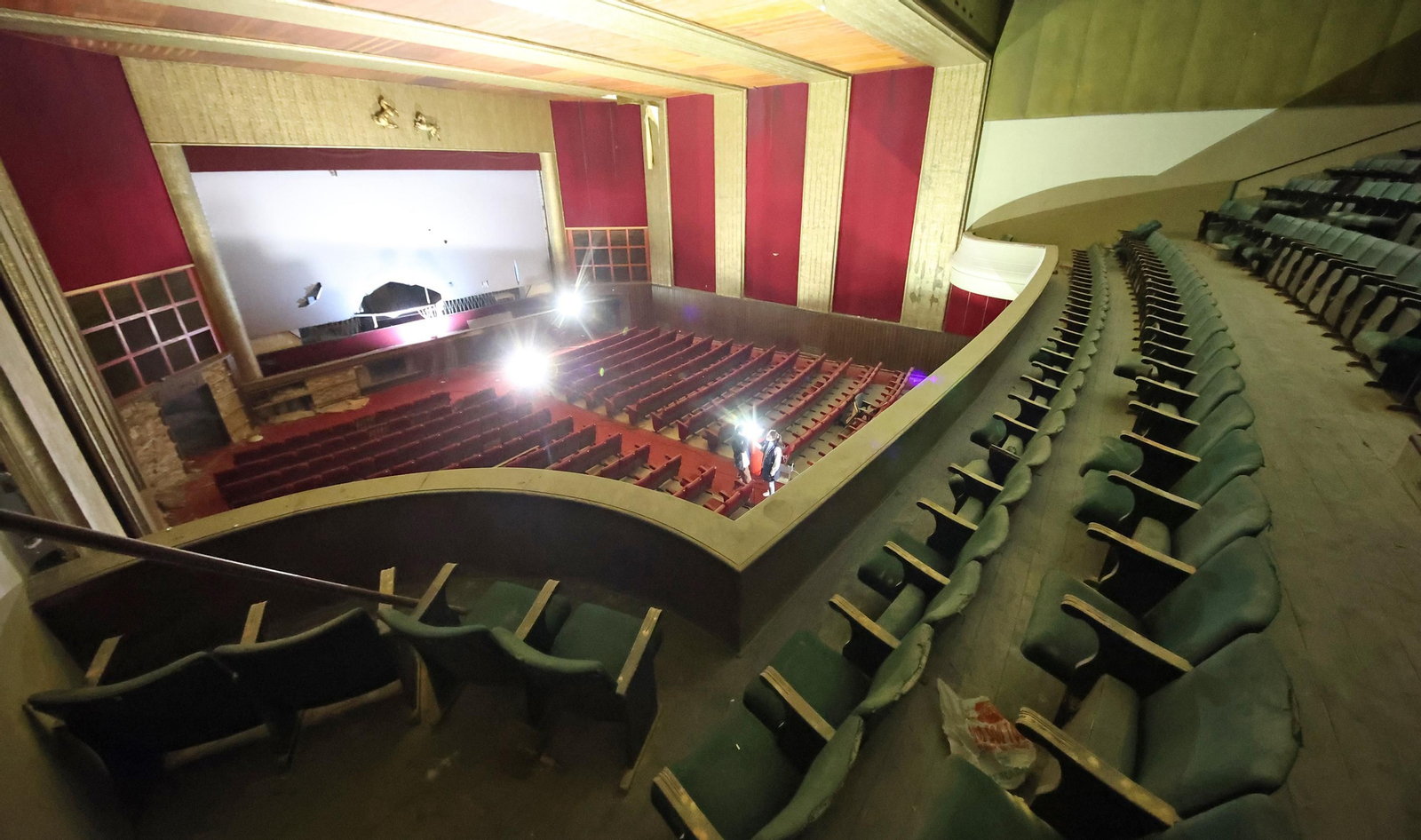 Así está el Cine Jerezano por dentro