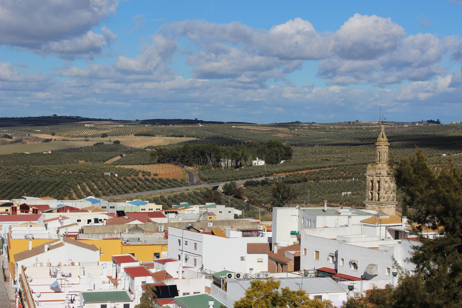 Vista parcial de La Rambla