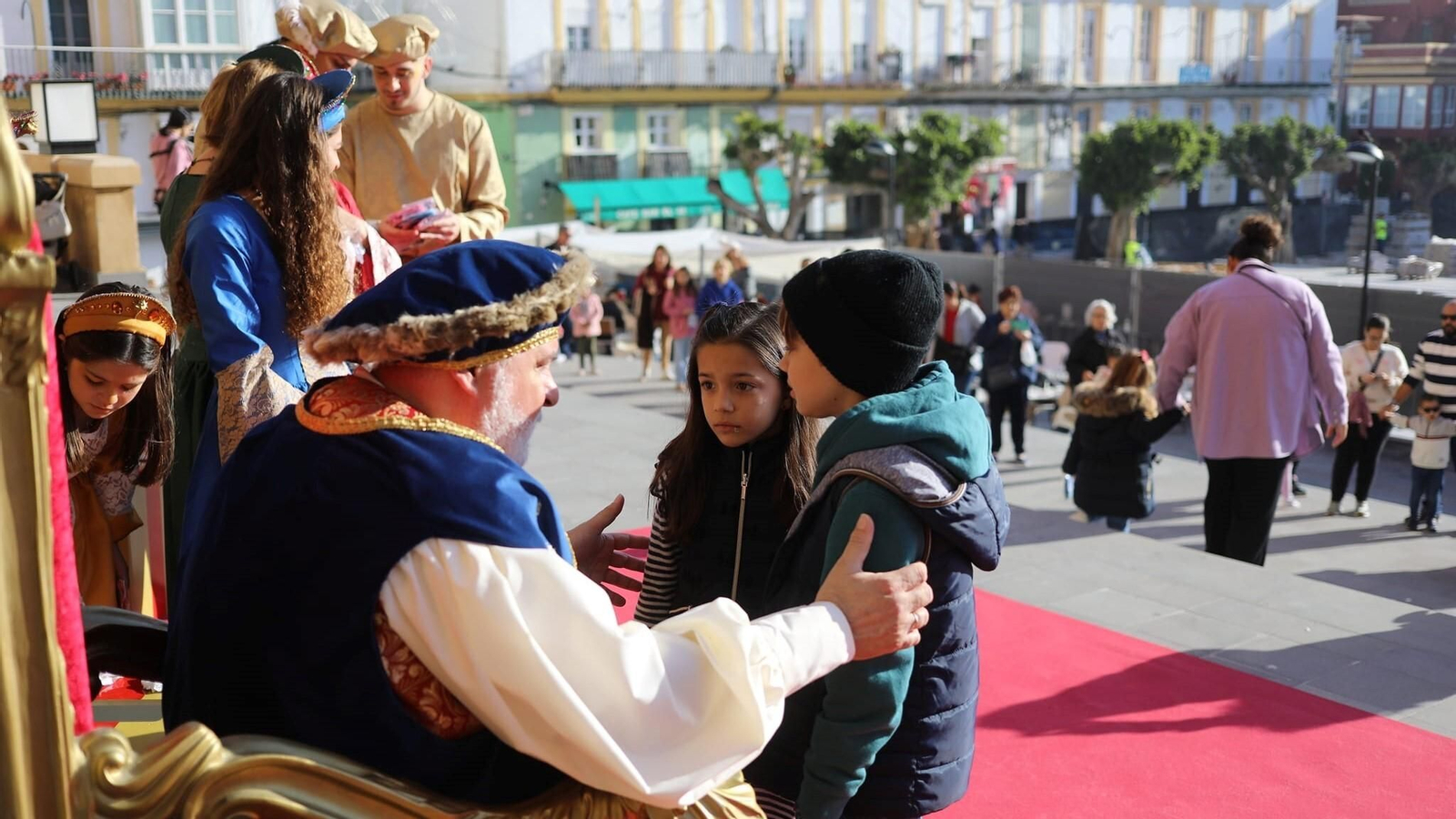 El Heraldo de los Reyes Magos, en el Ayuntamiento de San Fernando
