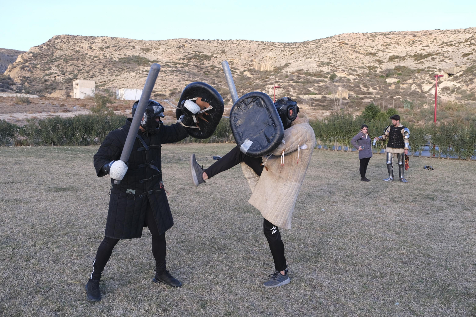 Fotogalería de los combates medievales en Almería