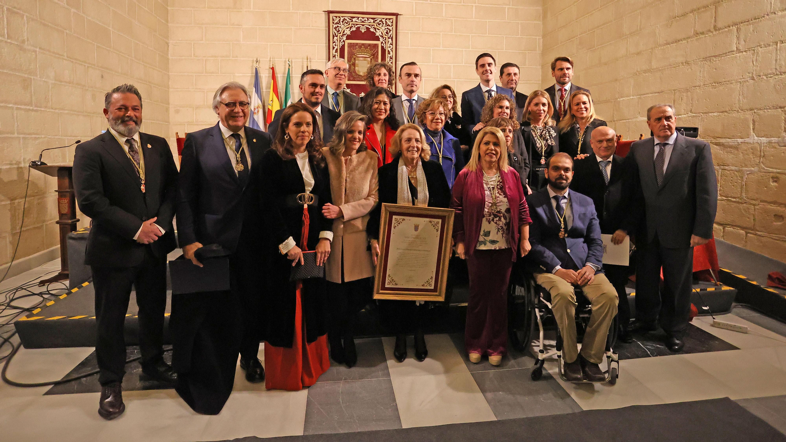 Nombramiento de Luis Gonzalo como Hijo Predilecto de Jerez a Título Póstumo