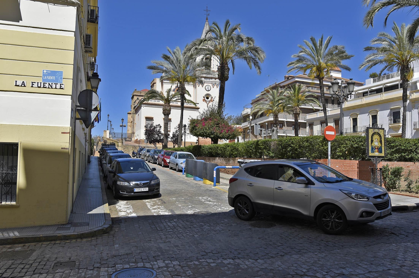 Imágenes de las calles que se incluirán en la peatonalización del centro