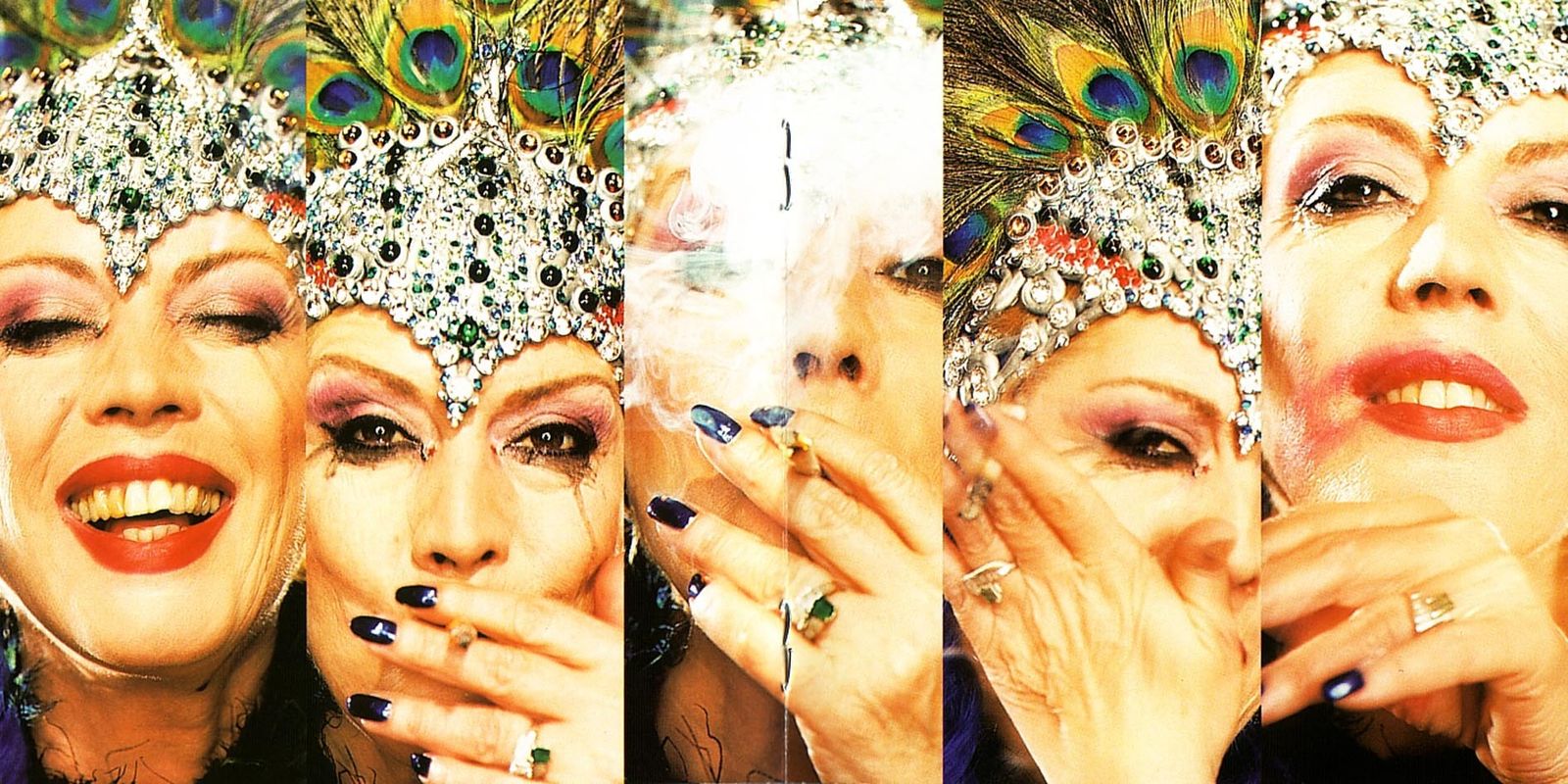 Imagen que aparece en la libreto del disco con versiones de Sabina que grabó María Jiménez.