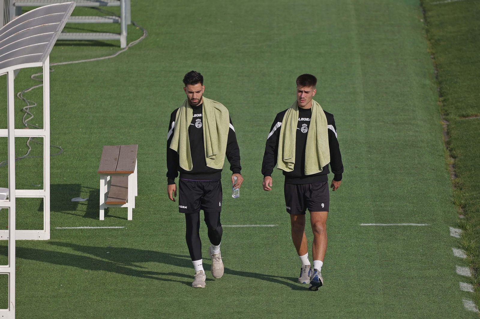 La vuelta a los entrenamientos de la Balona después del descanso de Navidad, en imágenes