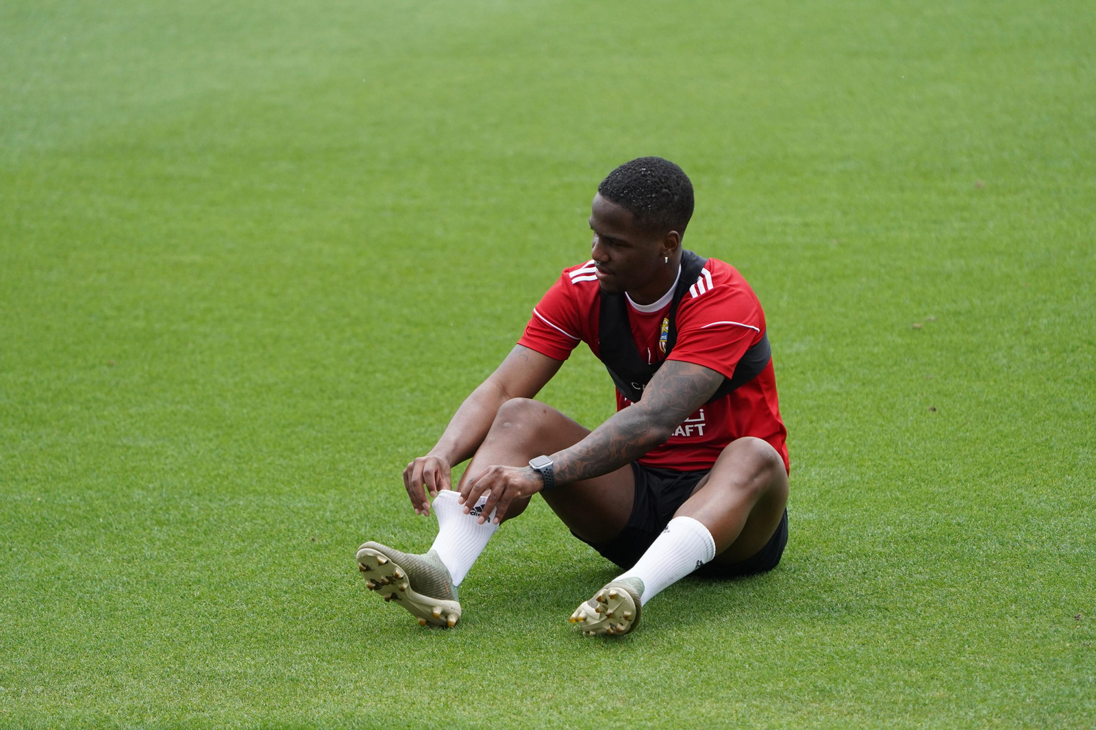 Entrenamiento de la UDA, viernes 15 de mayo.