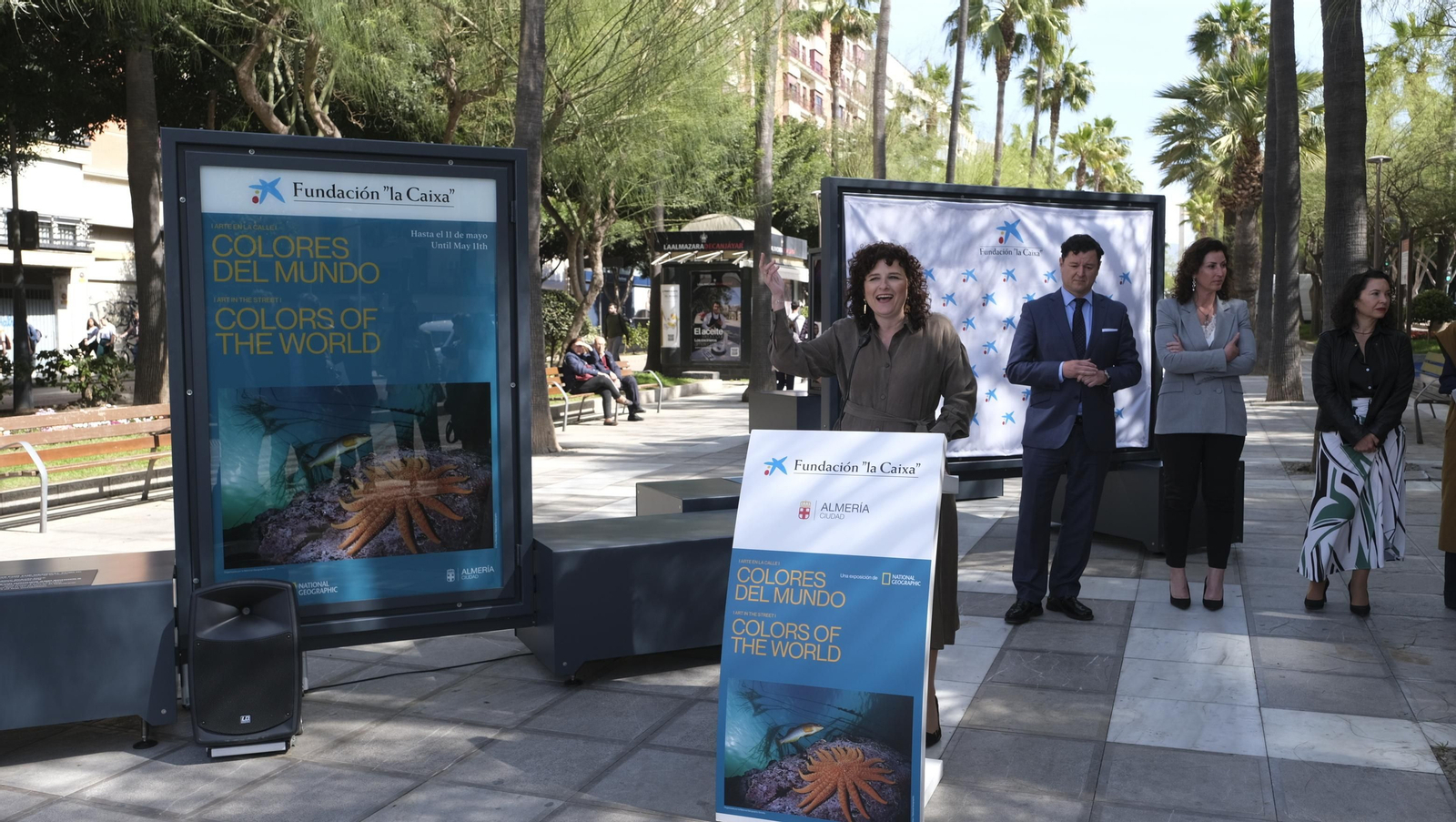 Imágenes de la exposición fotográfica 'Los Colores del Mundo', de la Fundación La Caixa