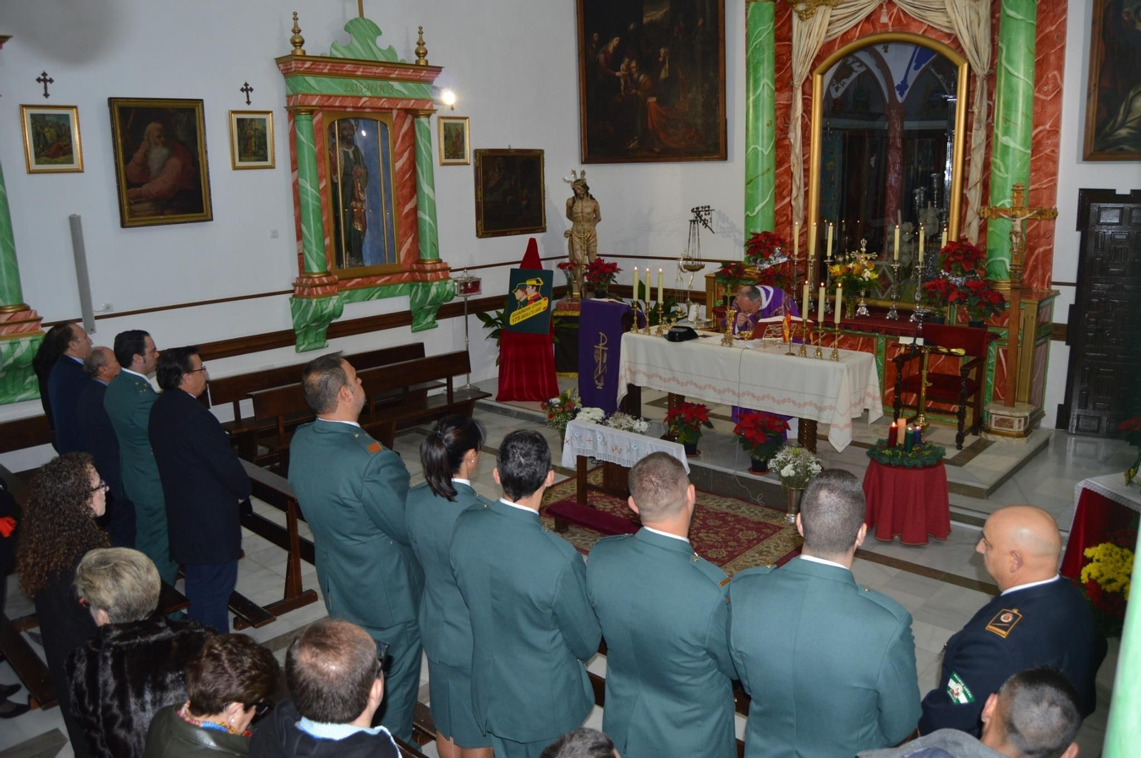 Fotografías de la celebración del 175 aniversario de la Guardia Civil en Iznájar