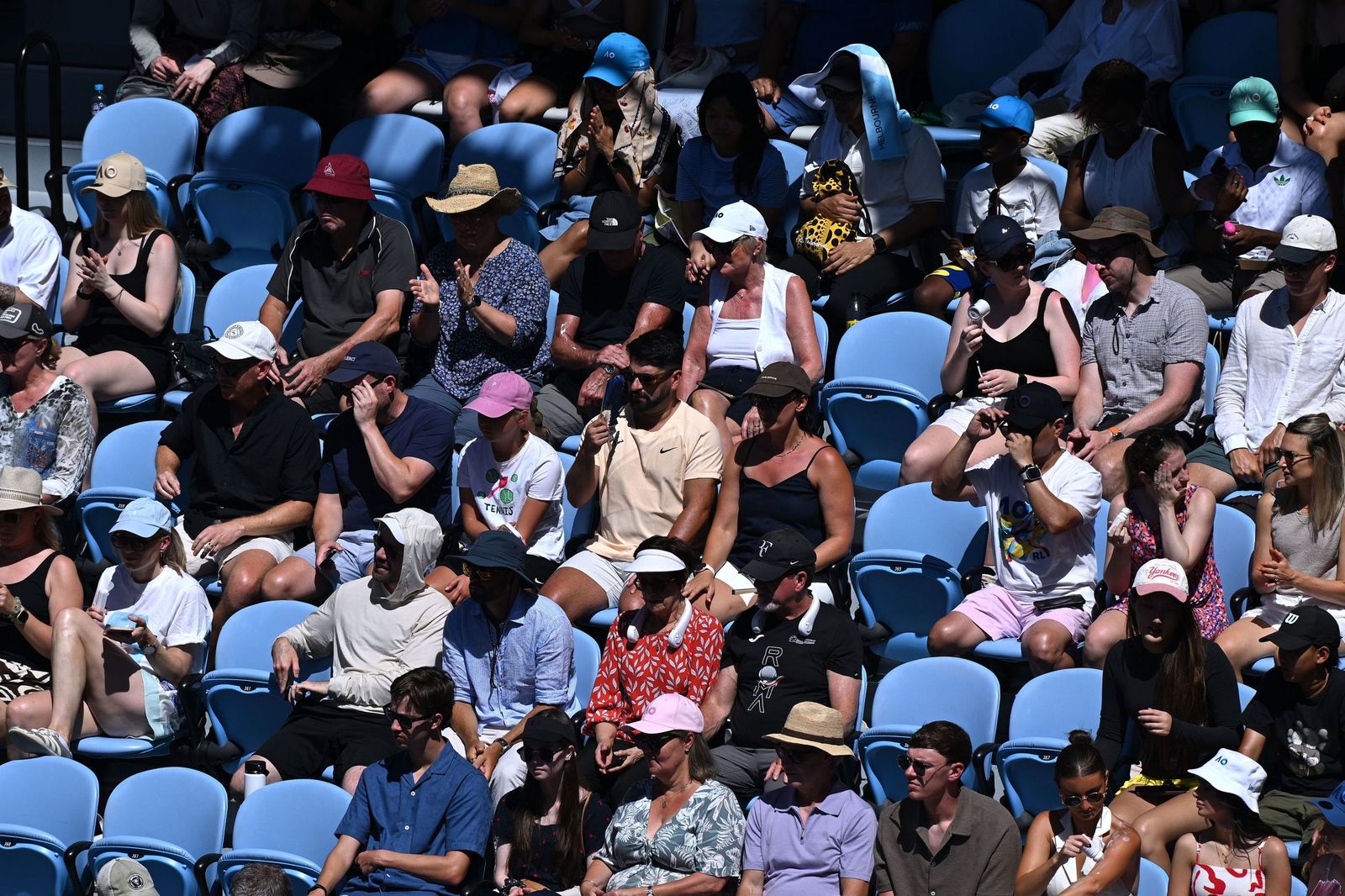 Las fotos de Alcaraz y del resto de cuartos de final de Australia