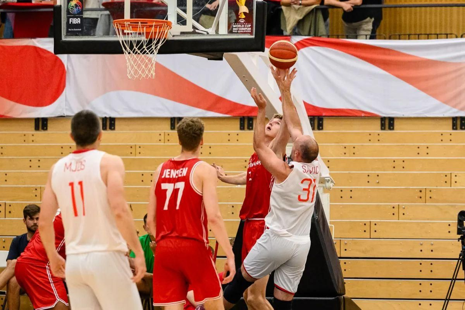 Marcus Moller, a buen nivel con Dinamarca en el Premundial