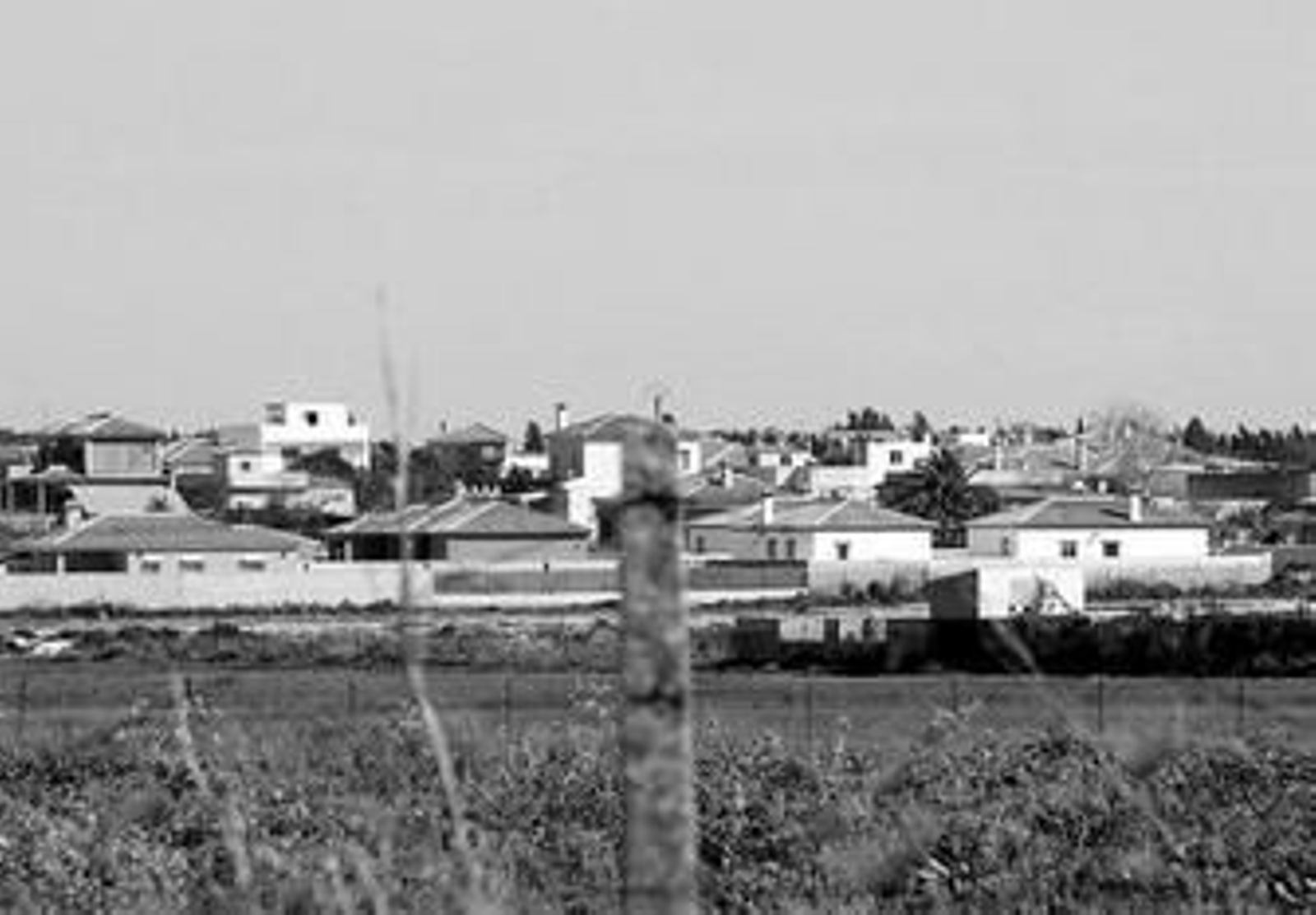 Viviendas construidas al margen del PGOU en la carretera de Sanlúcar, en El Puerto, donde hay muchos casos.