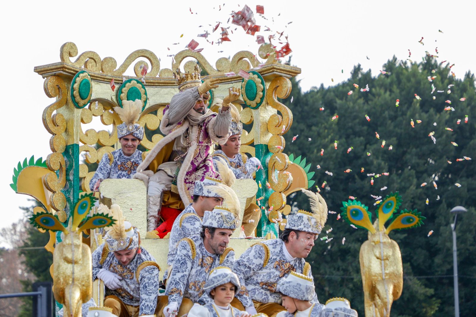 Una imagen de la Cabalgata de los Reyes Magos en Sevilla