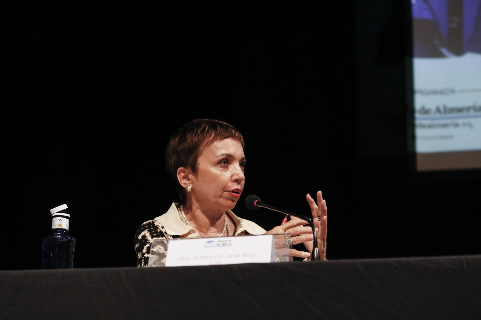 Las imágenes del diario de los libros con Isabel San Sebastián