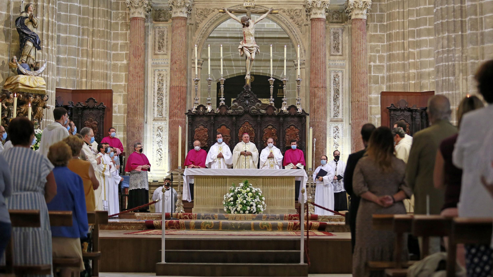 Última misa de D. José Mazuelos en Jerez como Obispo de Asidonia Jerez