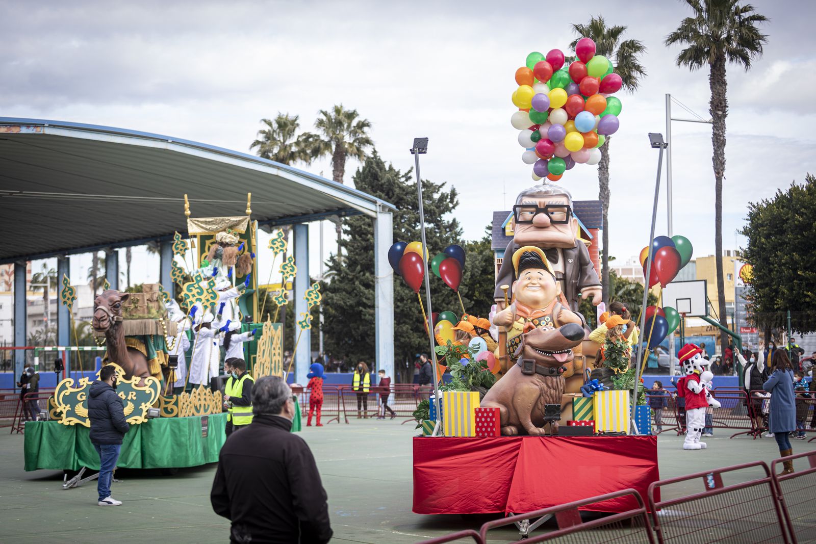 Imágenes de los Reyes Magos en Cádiz
