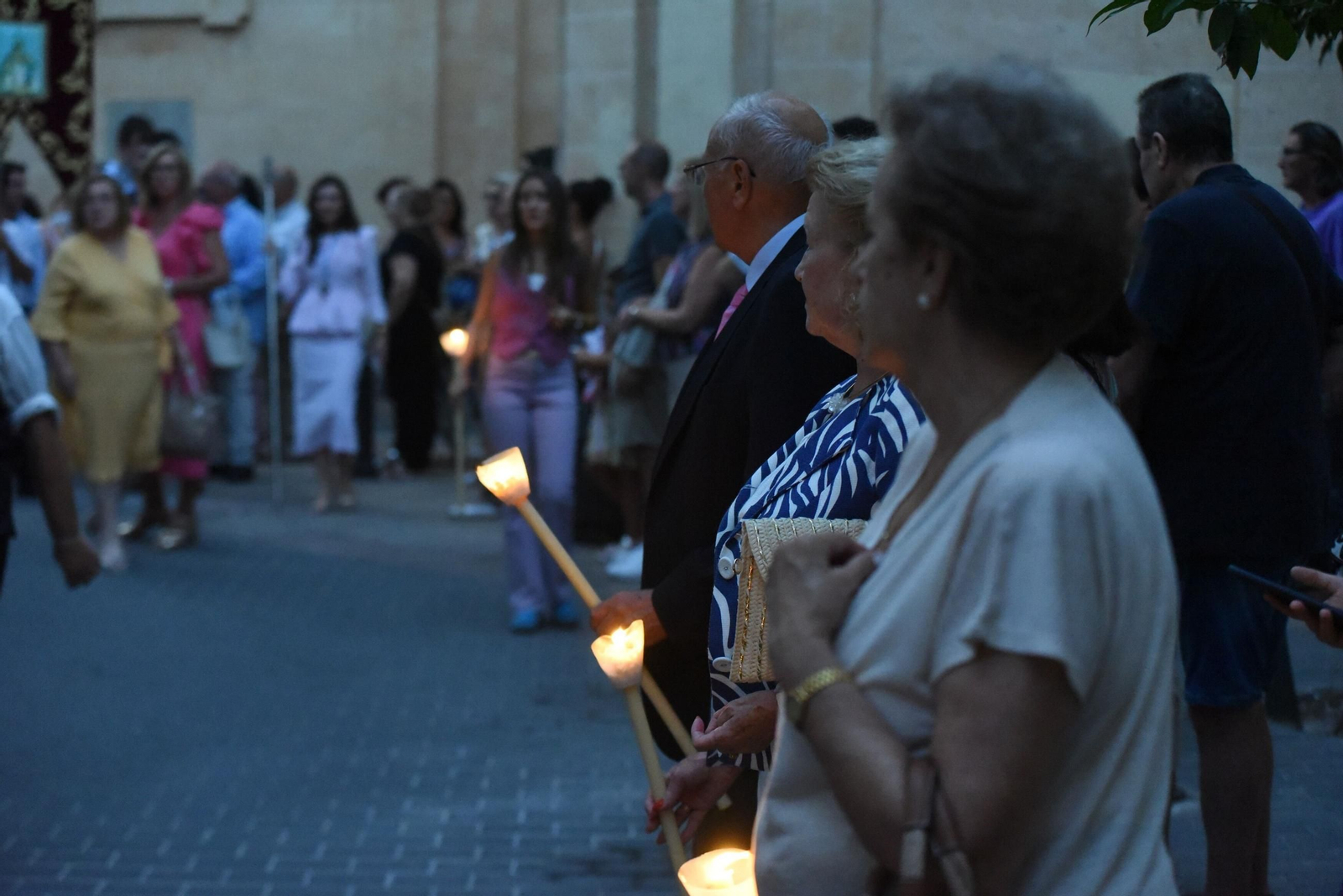 La procesión de la Virgen de Araceli por las calles de Córdoba
