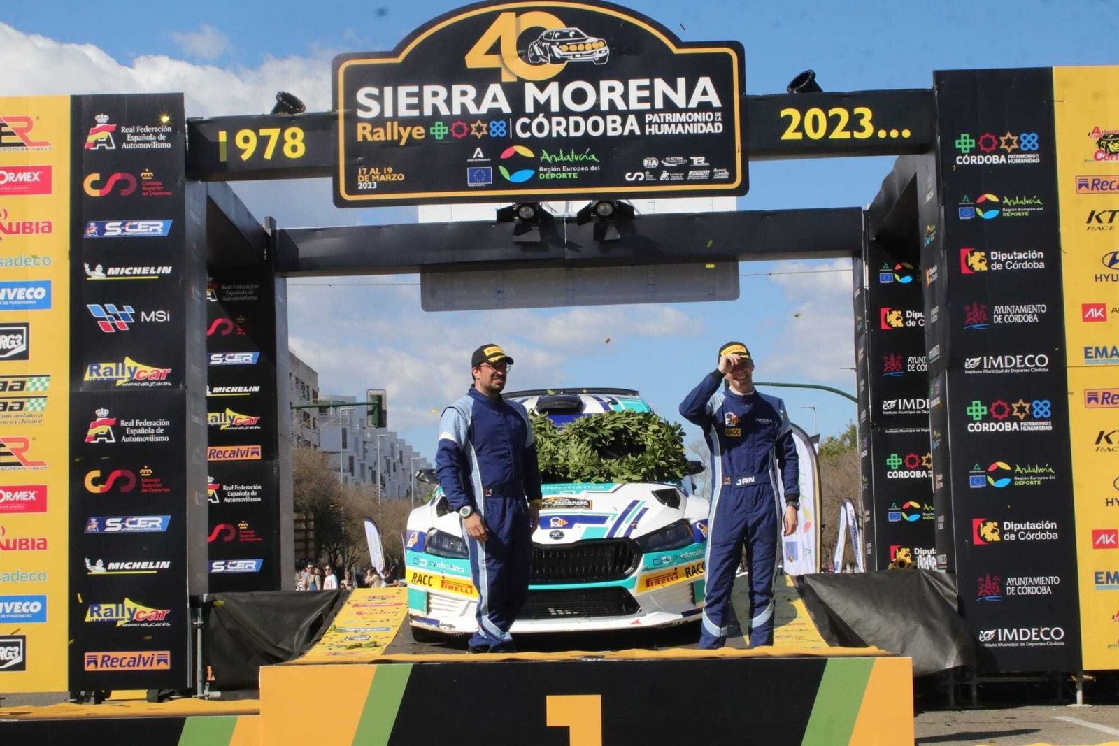 Rallye Sierra Morena 2023: las mejores fotos de la entrega de premios final