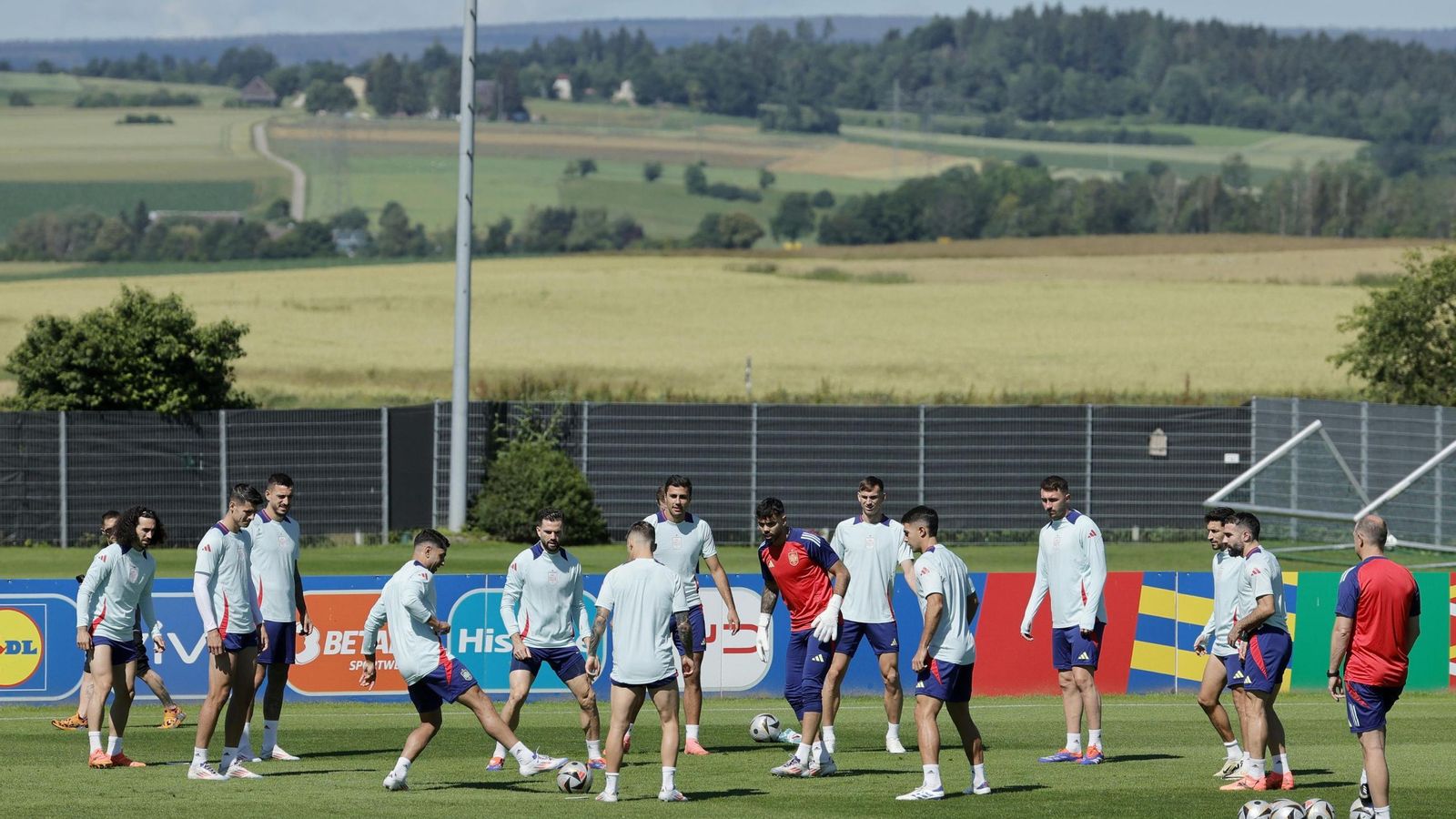 Las fotos de España antes de la semifinal contra Francia