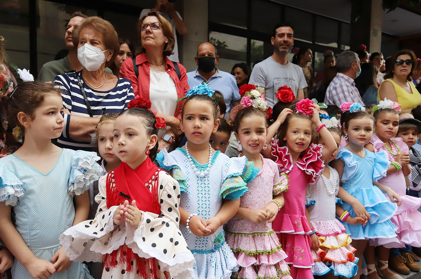 Imágenes de Emigrantes a su paso por el colegio Santo Ángel
