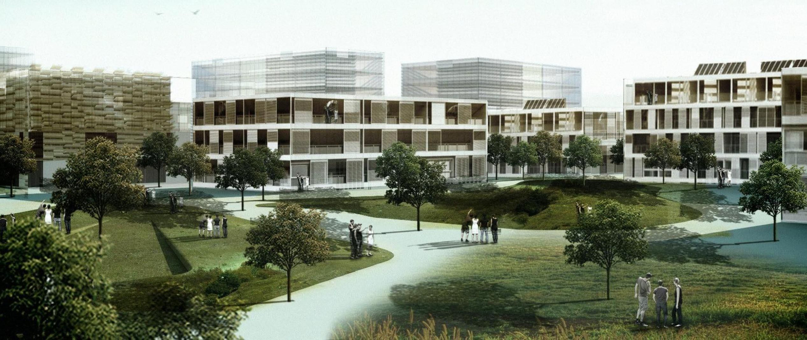 Recreación de cómo quedará el Pítamo, que tiene 208 hectáreas urbanizables.