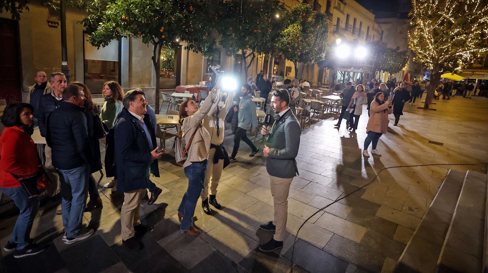 Todo preparado para las Campanadas de Canal Sur en Jerez