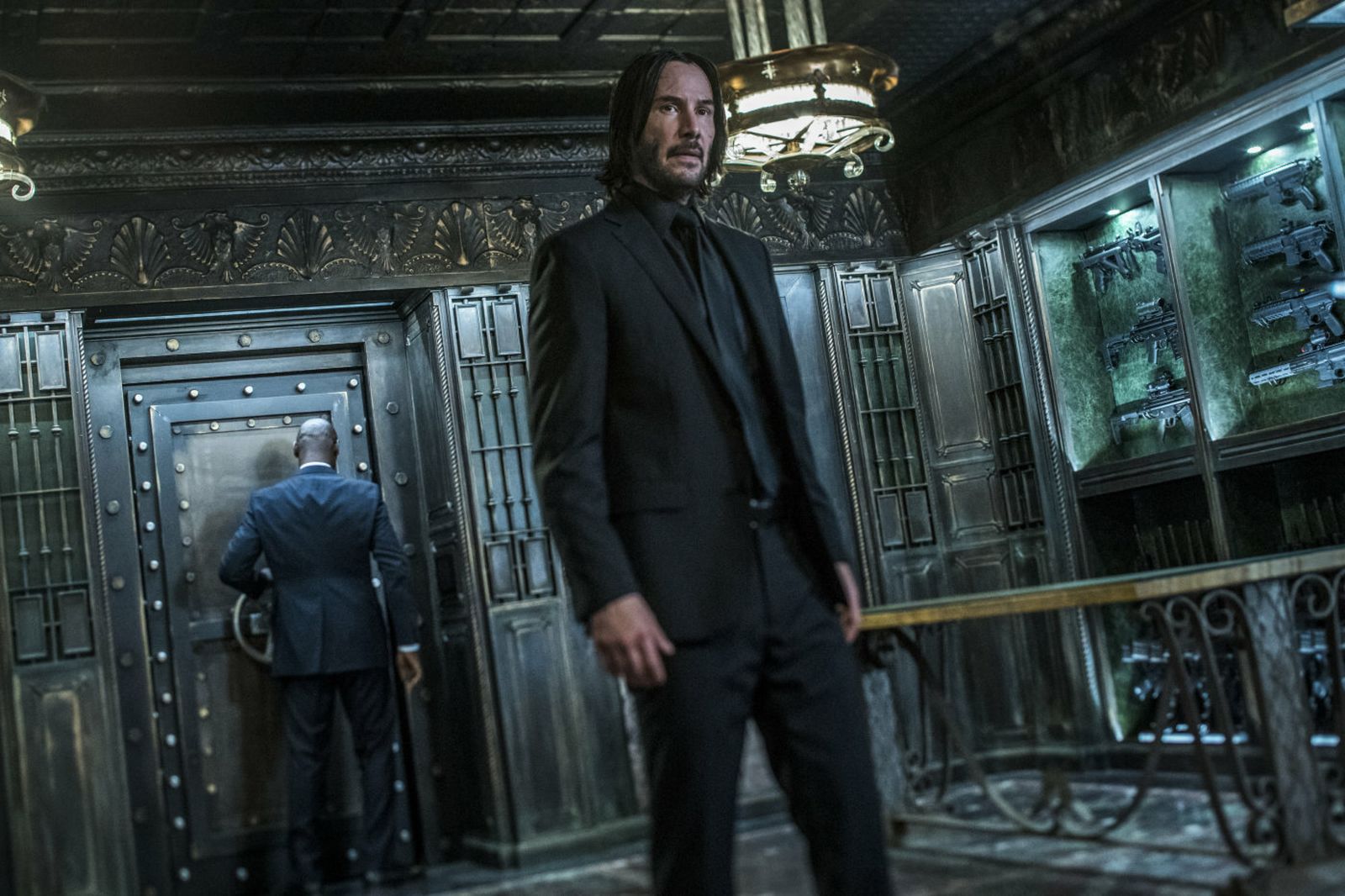 Keanu Reeves, en una escena de la tercera entrega de 'John Wick'.