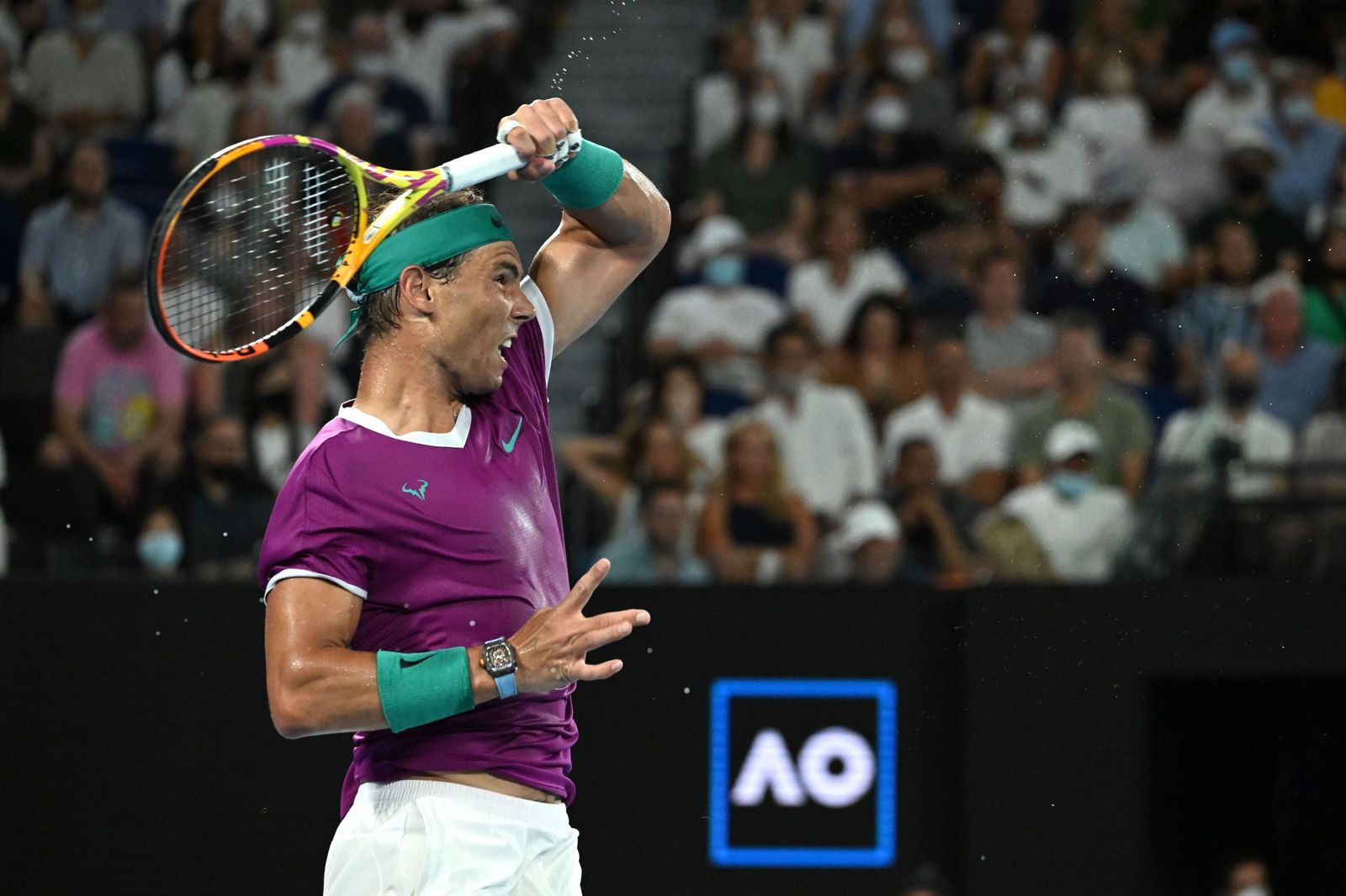 Las imágenes de la gran final entre Nadal y Medvedev (1)