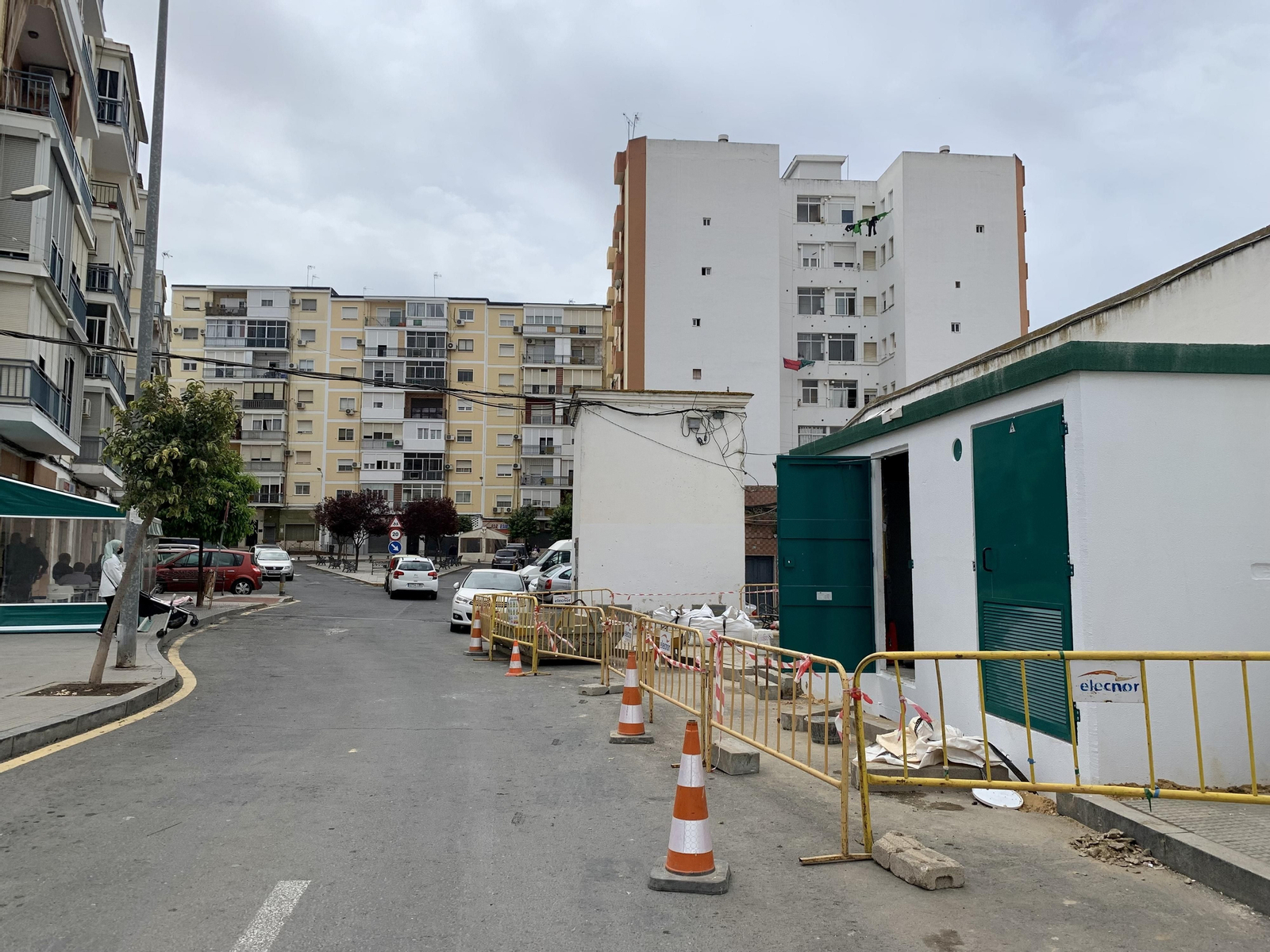 La zona donde comenzarán las obras.