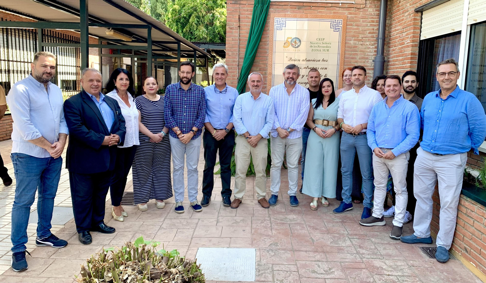Presentación del nuevo curso escolar en el CEIP Nuestra Señora de los Remedios