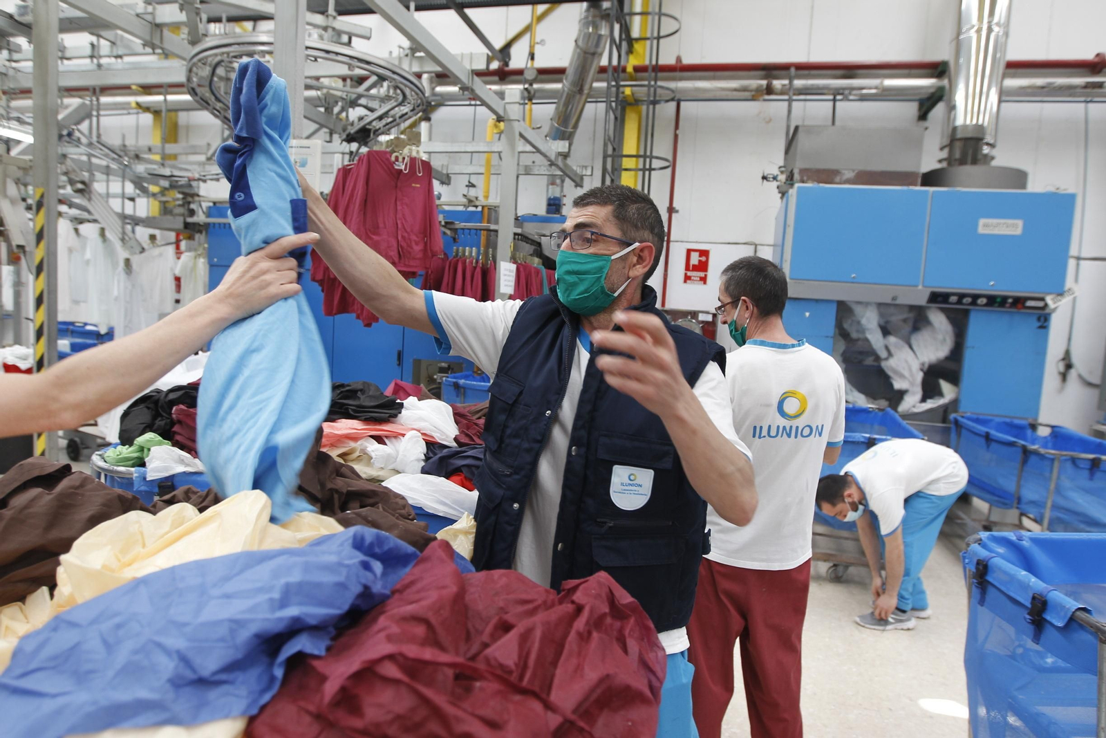 Fotogalería Lavandería de ropa hospitalaria