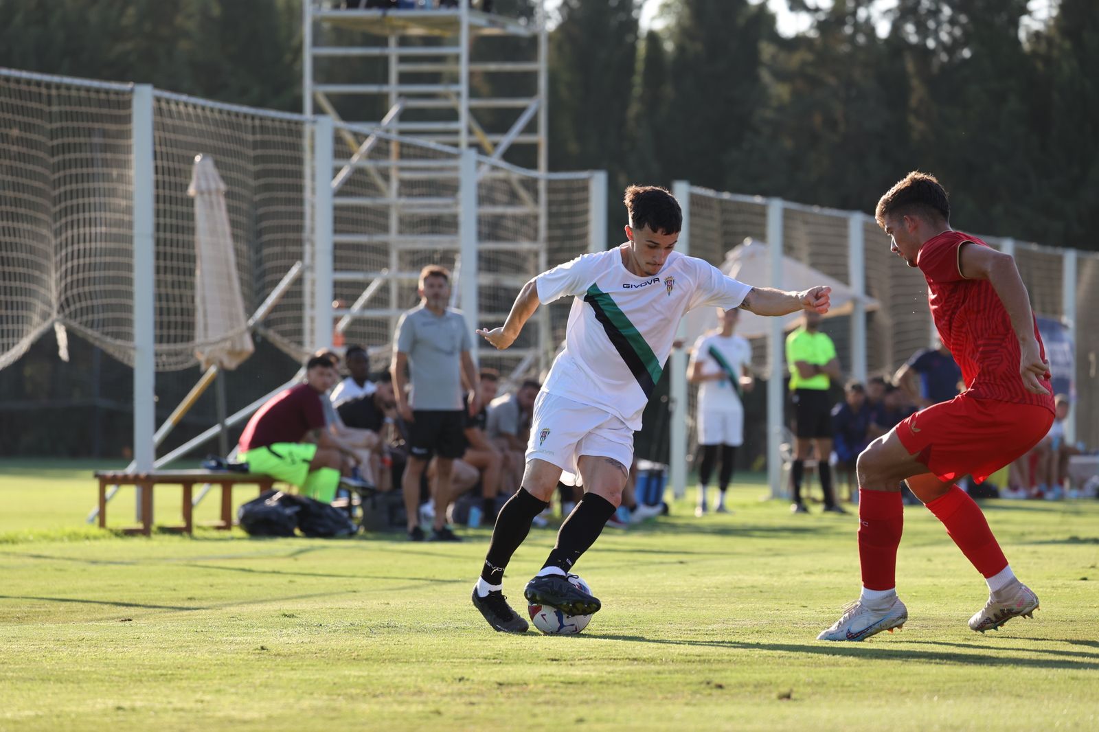 El amistoso entre el Sevilla FC y el Córdoba CF, en imágenes