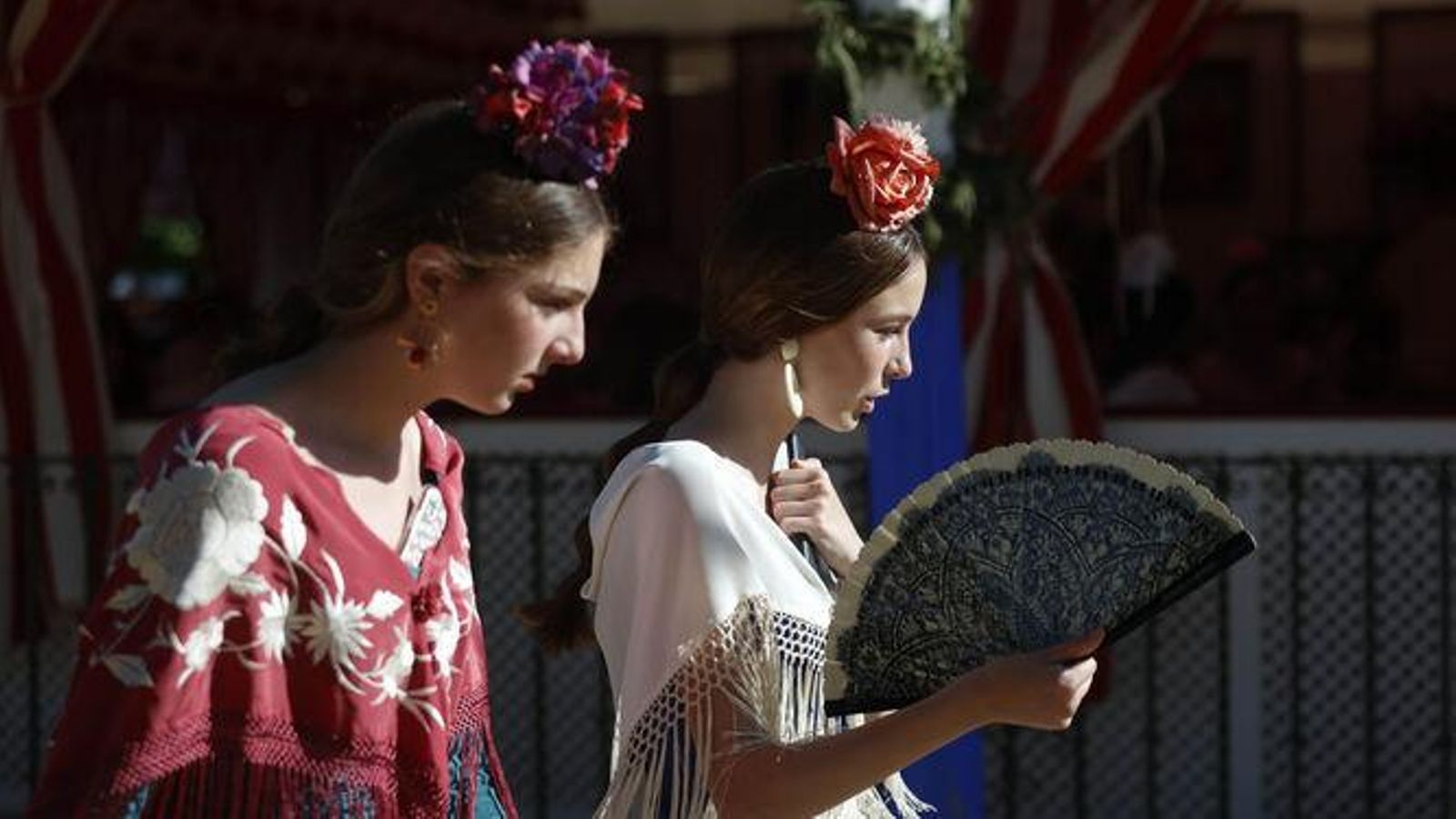 Imagen de archivo de la Feria de Abril de Sevilla
