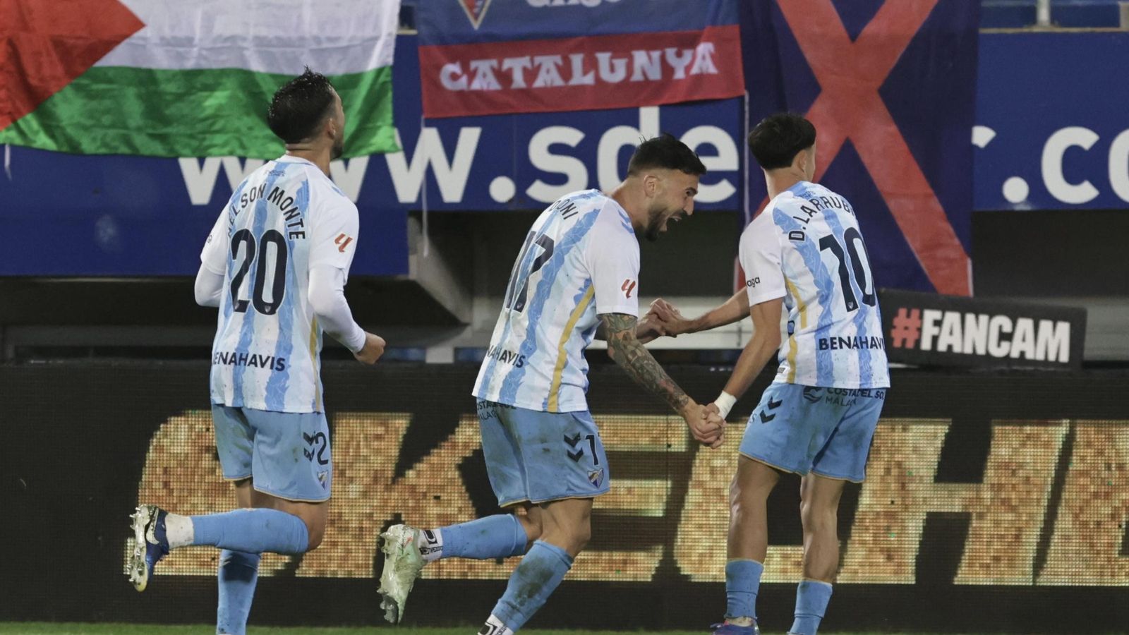 El Eibar-Málaga CF, en fotos
