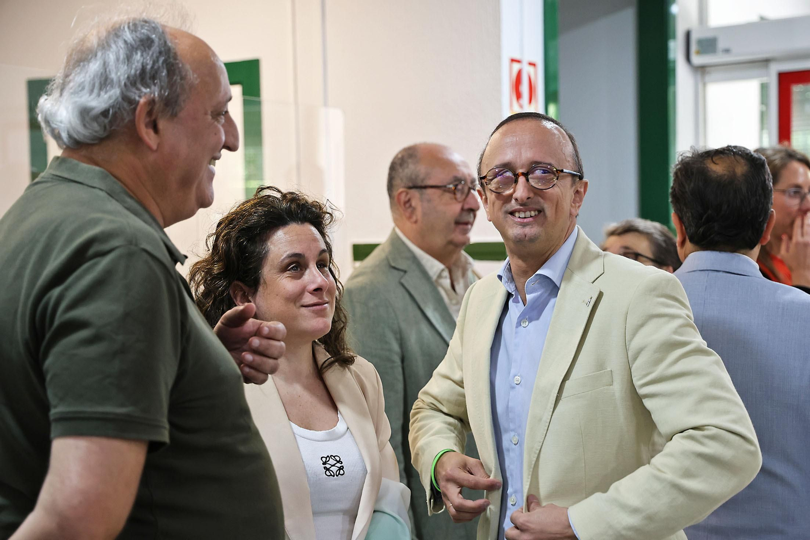 Inauguración de la Semana del Grupo Social ONCE y exposición de material educativo, braille y tiflotécnico