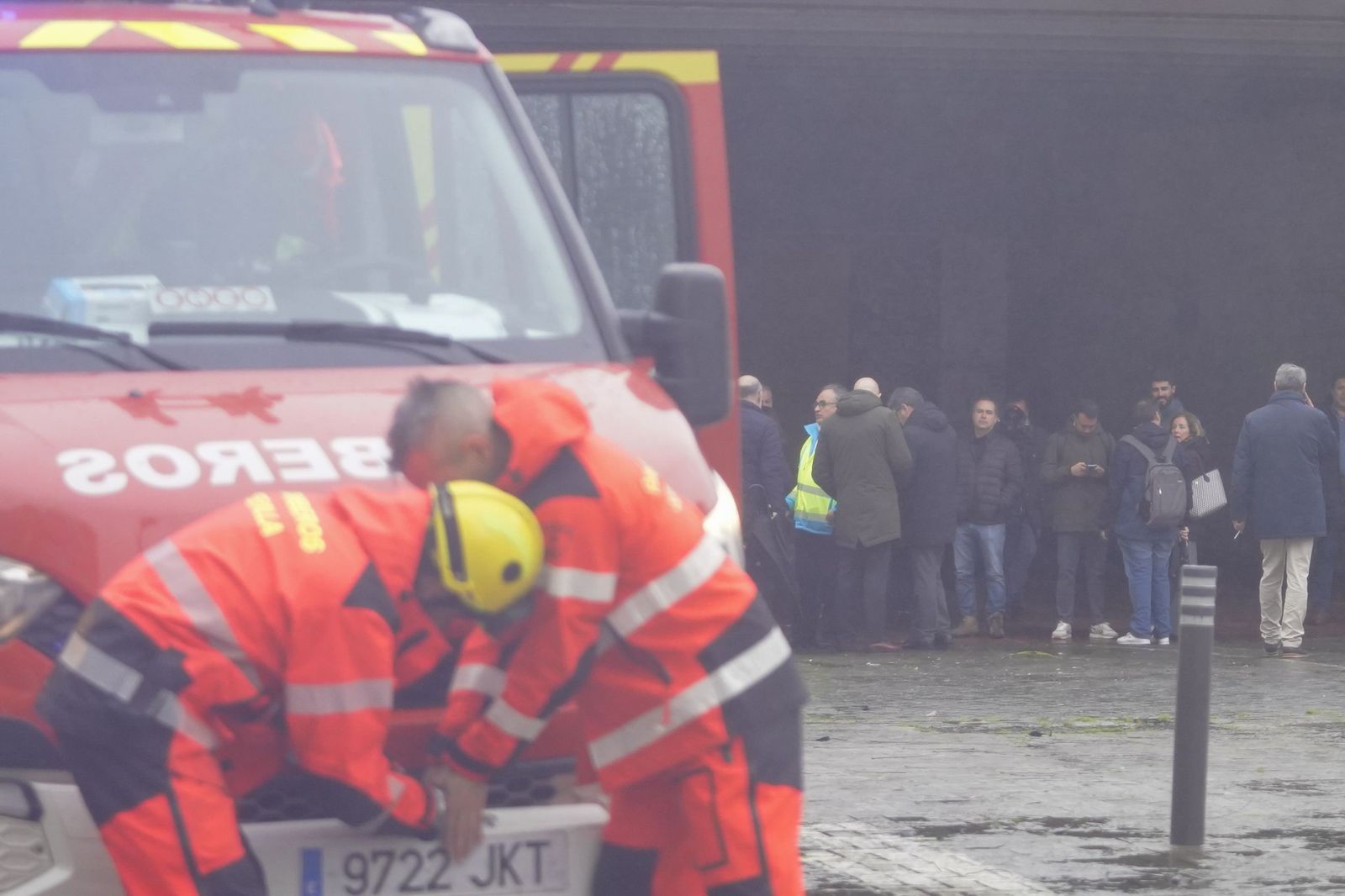 La intensa lluvia en Sevilla al paso de la Borrasca Leonardo en fotos