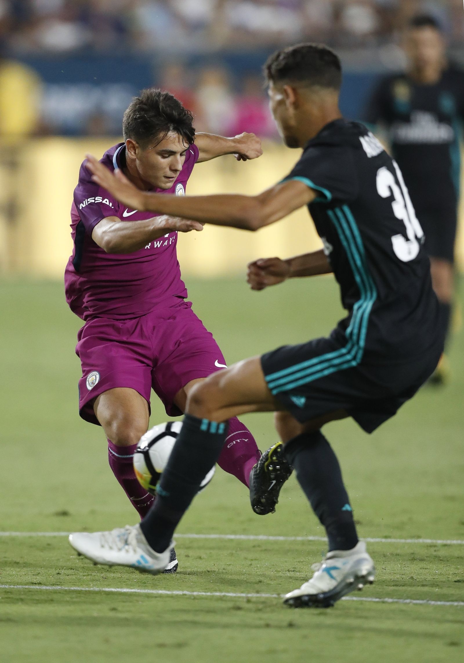 Imágenes del encuentro entre Real Madrid- Manchester City
