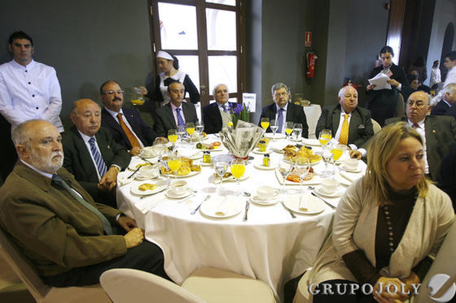Juan Antonio, Repetto, Miguel Morgado, Juan Carretero, Zoilo Morgado, Antonio Morillo, Félix Mario Muñoz, Emilio Corbacho, y Martín José García.

Foto: Joaquin Pino